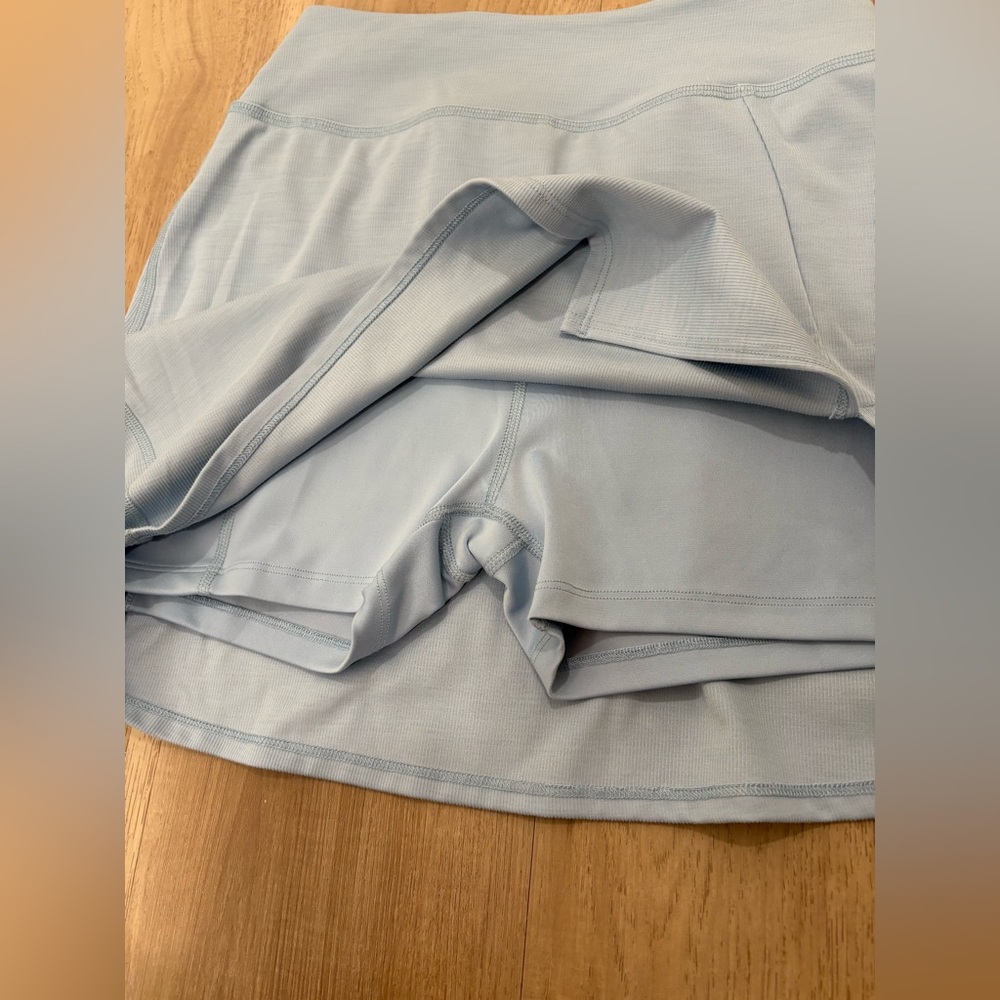 Beyond yoga Heather Rib Hold Court Skirt - Picture 9 of 15